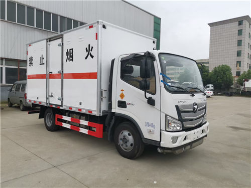 福田欧马可SDS5045XRQB6易燃气体雅博app官网下载运输车(柴油）