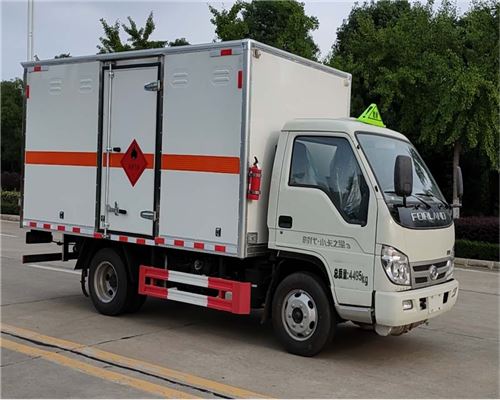 国六福田时代SDS5040XRQB6型易燃气体雅博app官网下载运输车（蓝牌）